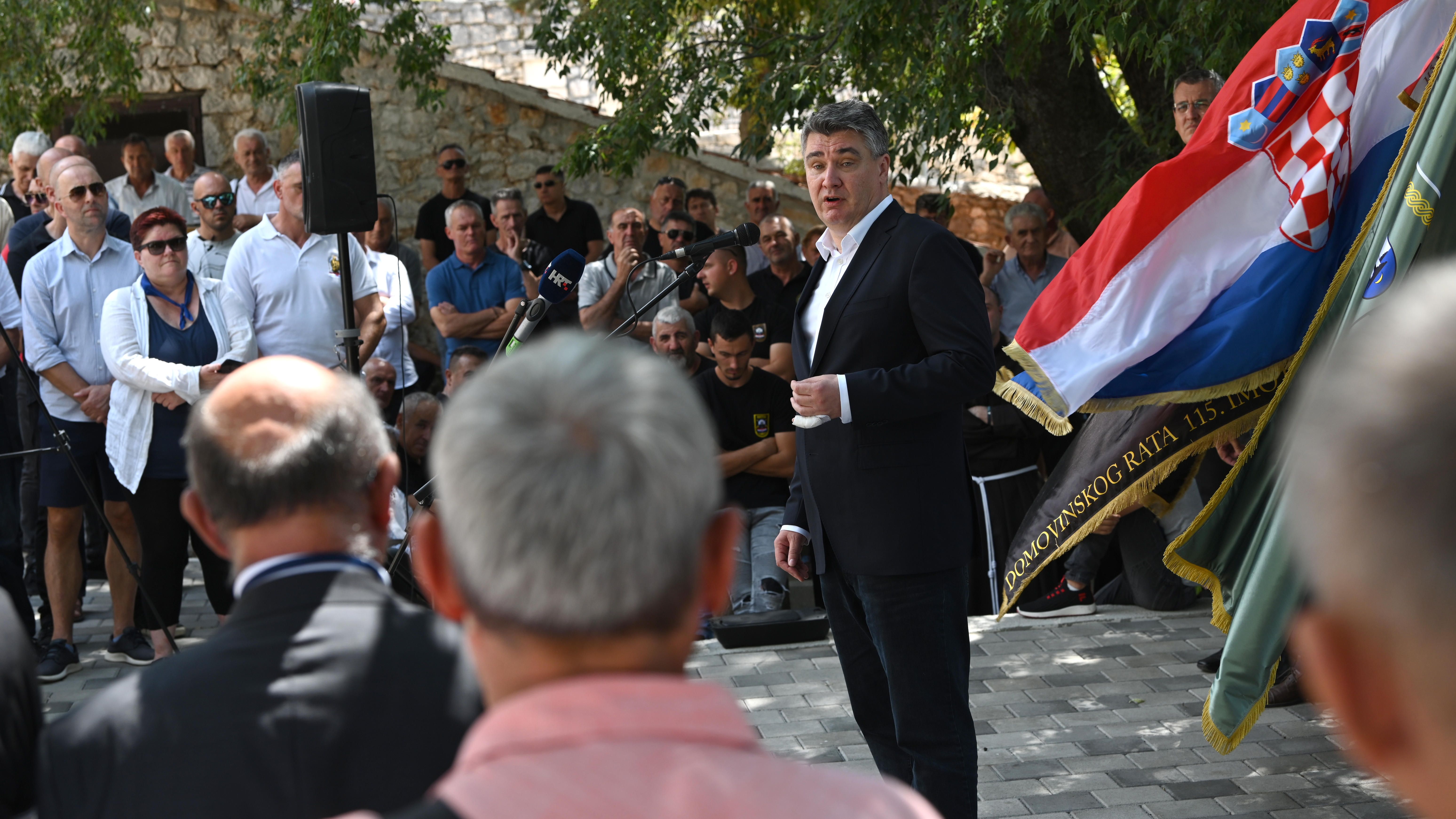 President Milanović in Imotski: Croatia must not stay silent over 